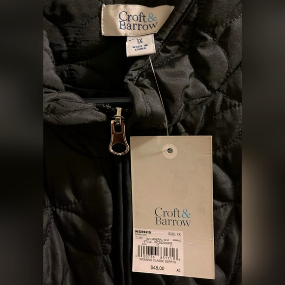 NWT Croft and Barrow Puffer Vest - Picture 3 of 3
